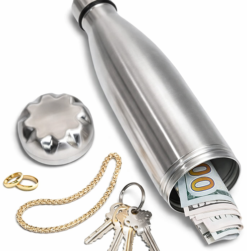 Botella acero inoxidable con ocultación