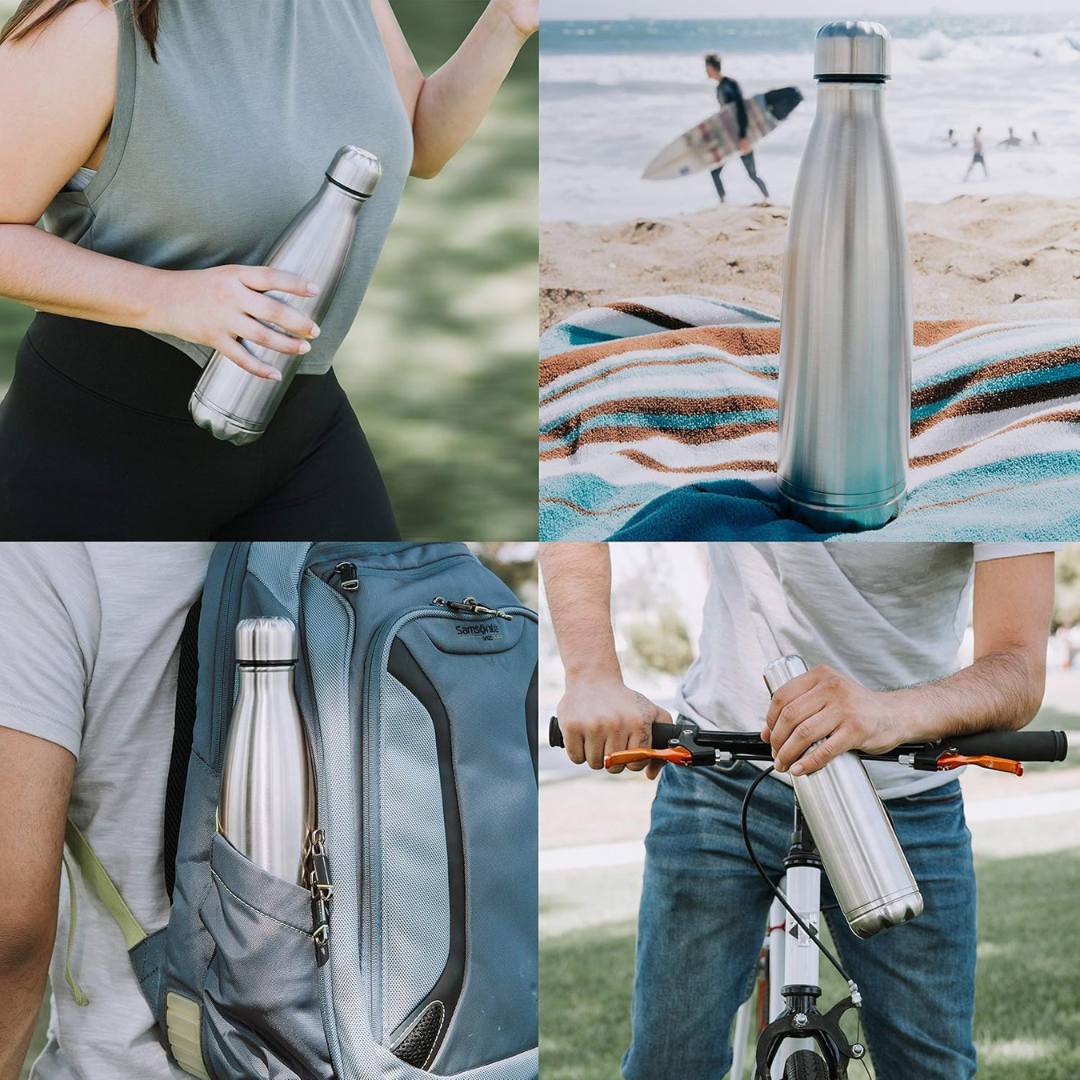 Botella acero inoxidable con ocultación